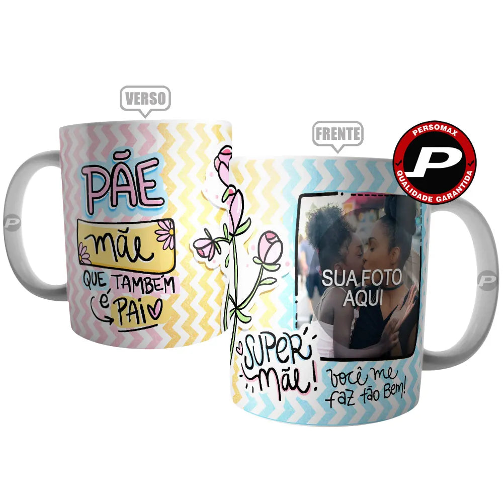 Caneca Personalizada "Mãe" - Presente Especial para o Dia das Mães