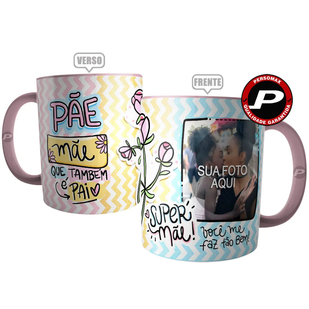 Caneca Personalizada "Mãe" - Presente Especial para o Dia das Mães