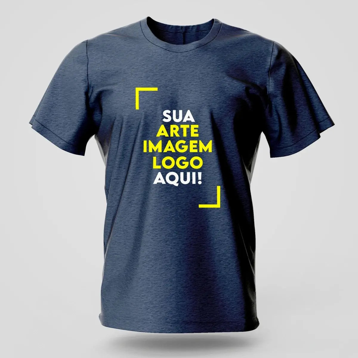 Camiseta Personalizada - 100% Algodão Premium - Masculina e Feminina