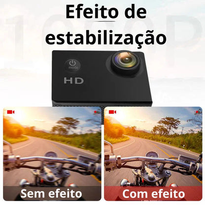 Câmera Filmadora Sport 4k Ultra Hd de Ação WiFi  Capacete Bike Esportes Impermeavel Resistente - ENVIO RAPIDO PARA TODO O BRASIL