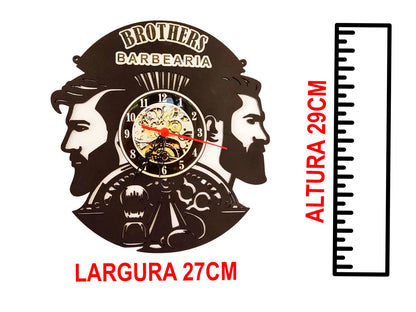 Relógio de Parede Personalizado com Resina e MDF - Decoração Exclusiva