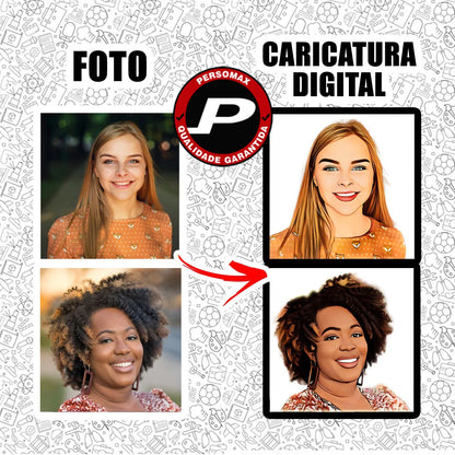 Caneca "Mãe, Você é a Melhor" – Personalizada com Caricatura e Foto – Presente de Feliz Dia das Mães