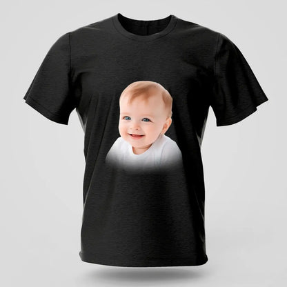 Camiseta Masculina Personalizada com Seu Logotipo - 100% Algodão com Estampa