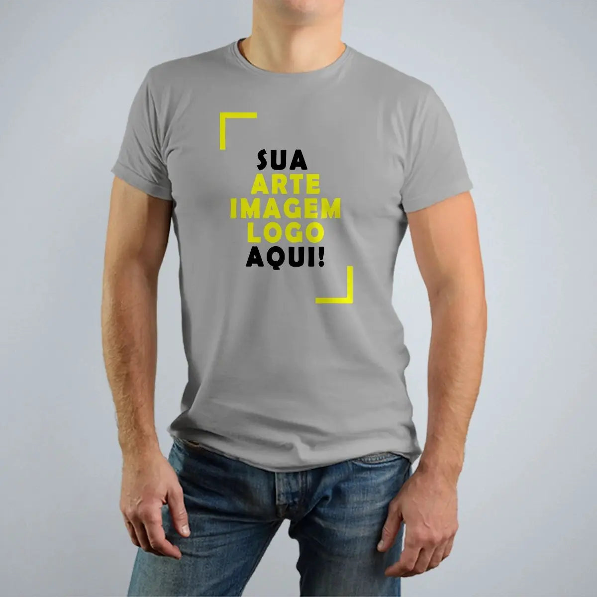 Camiseta Personalizada - 100% Algodão Premium - Masculina e Feminina